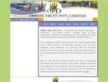 Tablet Screenshot of orriontrust.com